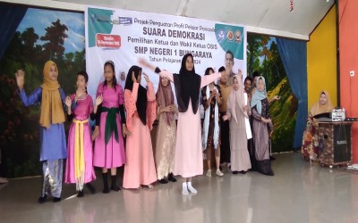 Pertunjukan Talenta Siswa SMPN 1 Bungaraya