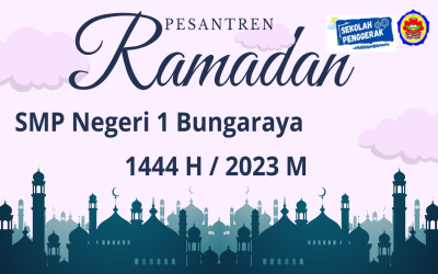 Pesantren Ramadan di SMPN 1 Bungaraya tahun 1444 H atau 2023 M