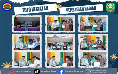 RAIH PRESTASI GEMILANG DI SMP NEGERI 1 BUNGARAYA YANG TERBILANG